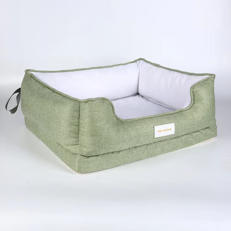 Universal kennel for all seasons Detachable and washable memory foam is bite-resistant and non-sticky hair