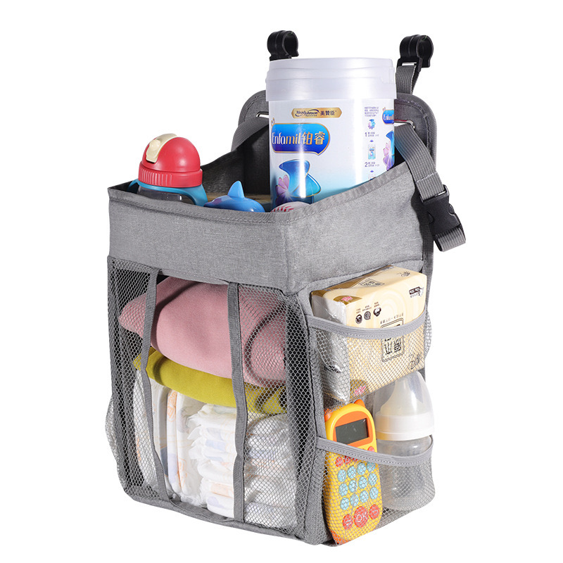 Baby Oxford Diaper Caddy Hanging Storage Bag