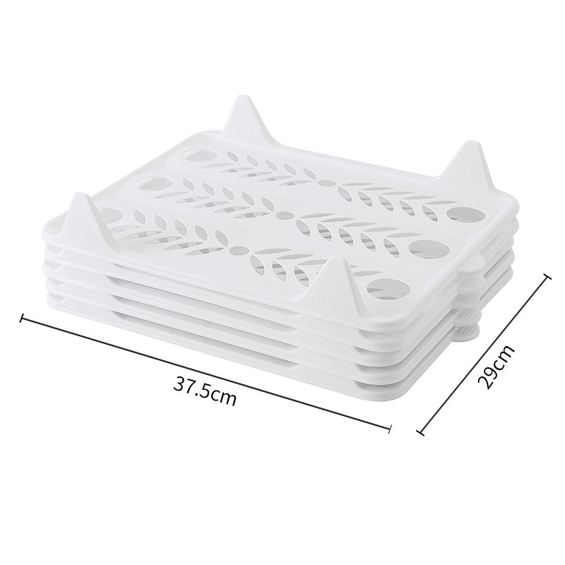 5PCS Stackable Plastic Clothes Folding Board Organizer - Wardrobe Storage for Child and Adult T-shirts