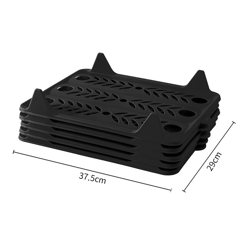 5PCS Stackable Plastic Clothes Folding Board Organizer - Wardrobe Storage for Child and Adult T-shirts