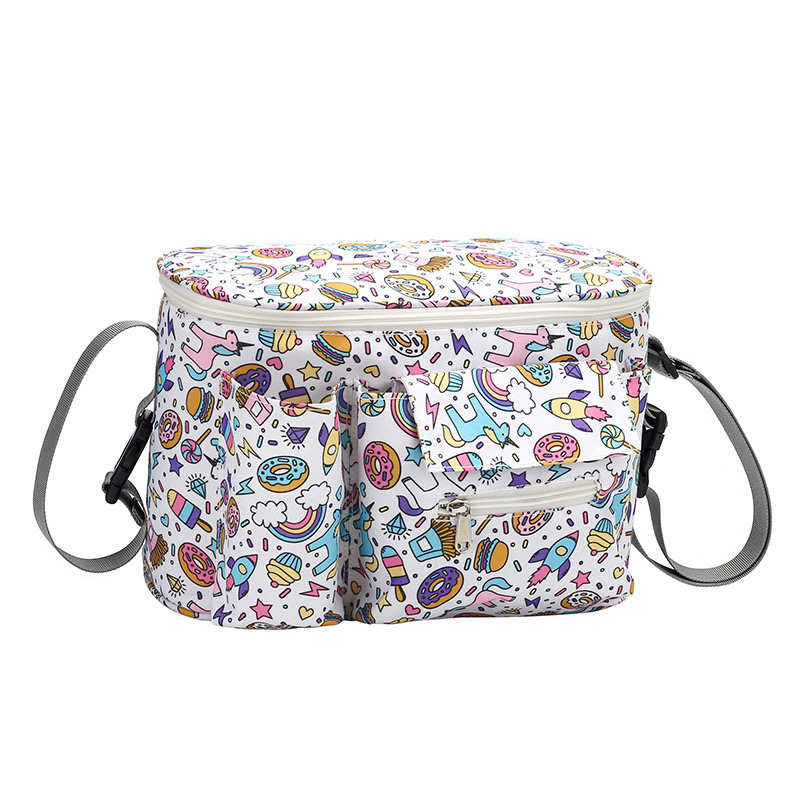 Cartoon Baby Nursery Stroller Organizer Mommy Diaper Bag