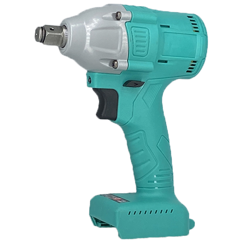 Large Battery Professional Electric Impact Wrench - Cordless Brushless High Torque 600N.m Motor