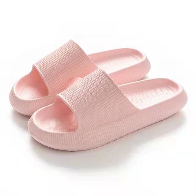 Women's Plush Platform Slippers with Anti Slip Soft Sole, Thickened Bottom, and Durable Comfort for Bathroom Use ﻿