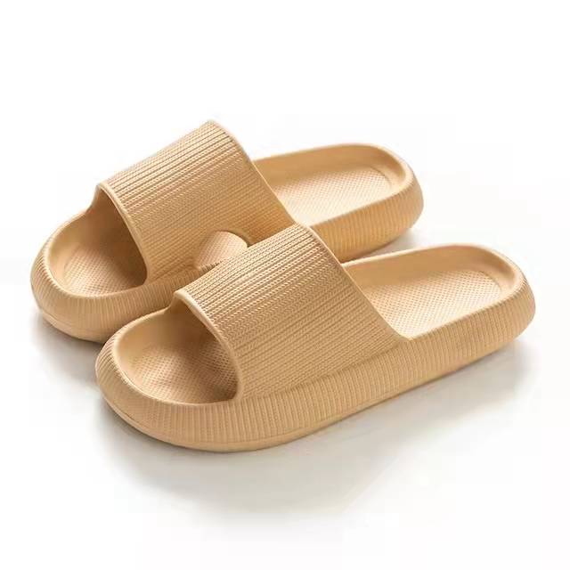 Women's Plush Platform Slippers with Anti Slip Soft Sole, Thickened Bottom, and Durable Comfort for Bathroom Use ﻿