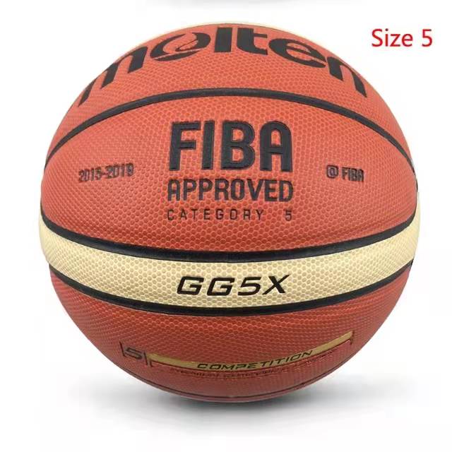 Basketball Ball, PU Material High quality Official Size 7/6/5 Basketball with free Net Bag+ Needle, for Sport