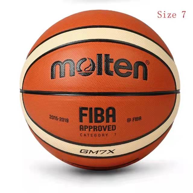 Basketball Ball, PU Material High quality Official Size 7/6/5 Basketball with free Net Bag+ Needle, for Sport