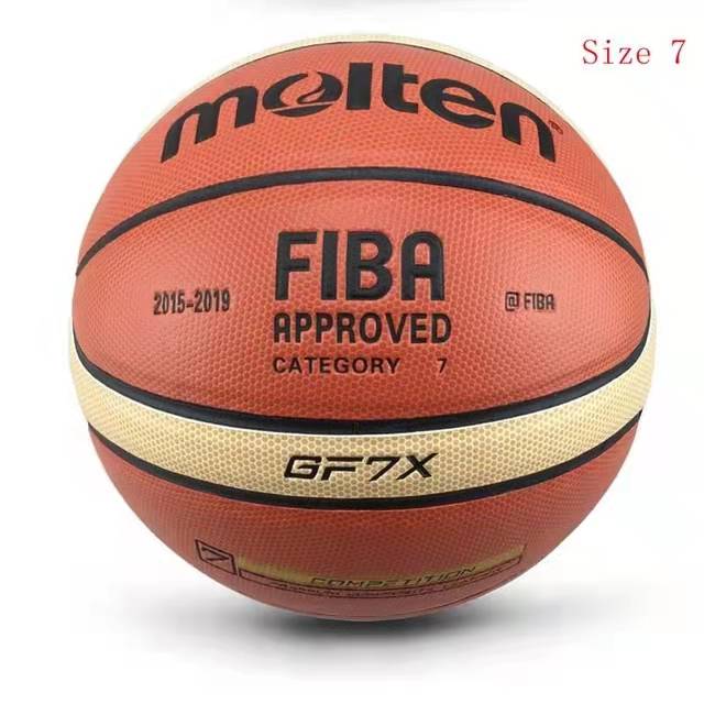 Basketball Ball, PU Material High quality Official Size 7/6/5 Basketball with free Net Bag+ Needle, for Sport