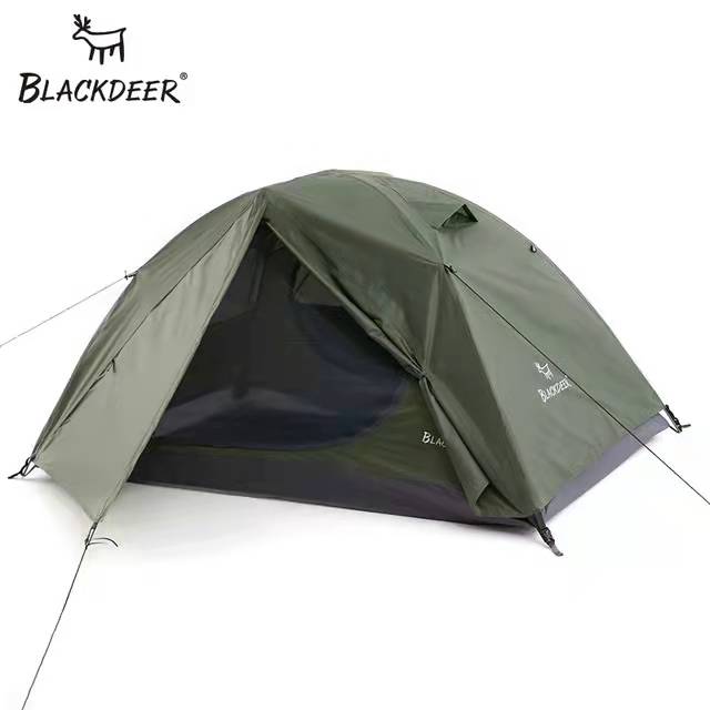 Blackdeer Archeos 2-3 People Backpack Tent, Double Layer Waterproof Thick Fabric Snow Skirt Carry Bag, for Outdoor