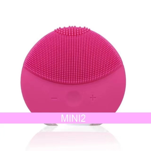 Rechargeable Electric Silicone Face Brush for Women Deep Cleansing, Refreshes & Moisturizes Skin ﻿
