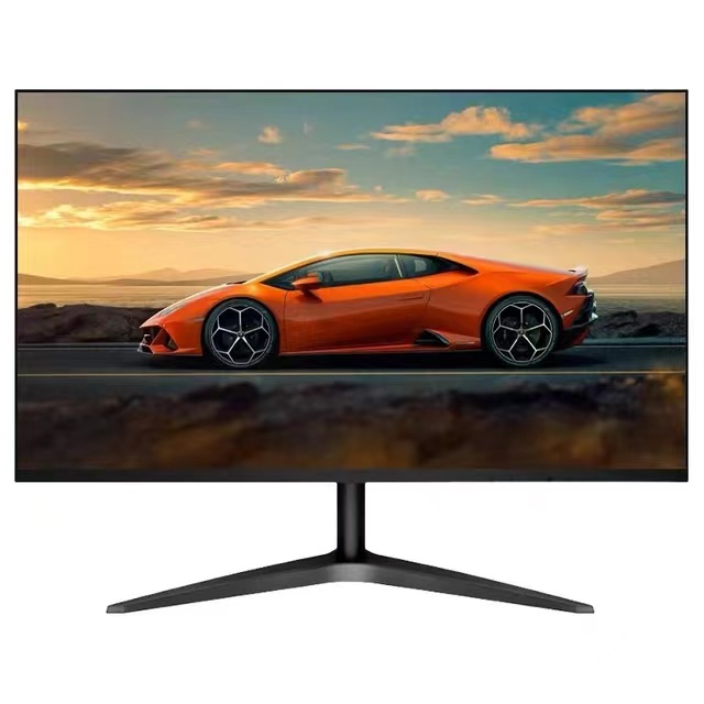 22 Inch LCD Gaming Monitor, 75hz Refresh Rate Simple Design High Quality Durable Strong Tripod, for Gaming