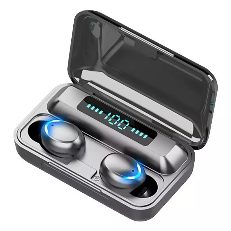 Wireless Earphone, with Waterproof LED Display One Touch Control Large Battery Capacity, for Phones