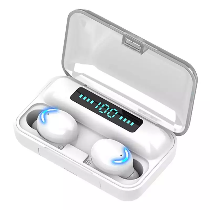 Wireless Earphone, with Waterproof LED Display One Touch Control Large Battery Capacity, for Phones