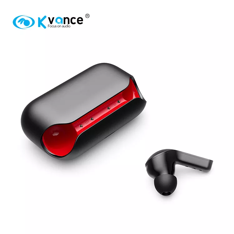 Unique Design Wireless Earphones, HD Sound Experience Patent Design LED Battery Long Battery Life, for Phones