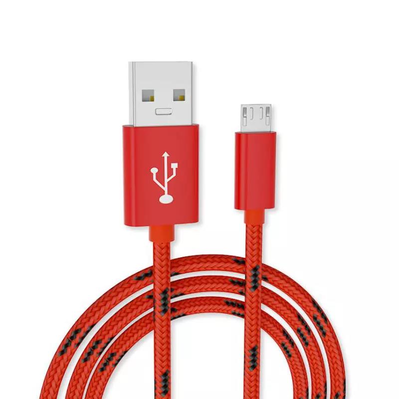 USB to Type-C Cable, Fun and Eye-catching Patterned Nylon Braided Fast Charging Double Ports Convenient, for Phones