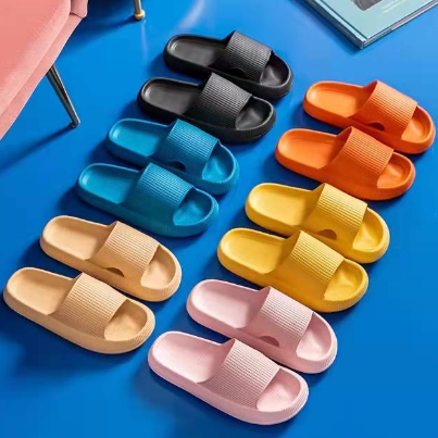 Women's Plush Platform Slippers with Anti Slip Soft Sole, Thickened Bottom, and Durable Comfort for Bathroom Use ﻿