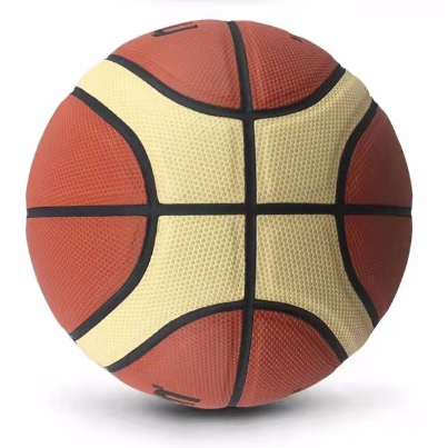 Basketball Ball, PU Material High quality Official Size 7/6/5 Basketball with free Net Bag+ Needle, for Sport