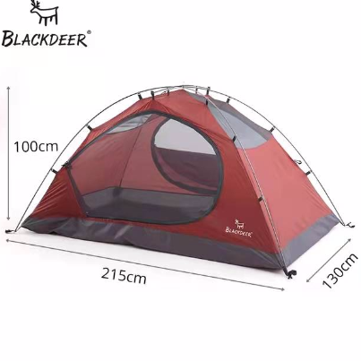 Blackdeer Archeos 2-3 People Backpack Tent, Double Layer Waterproof Thick Fabric Snow Skirt Carry Bag, for Outdoor