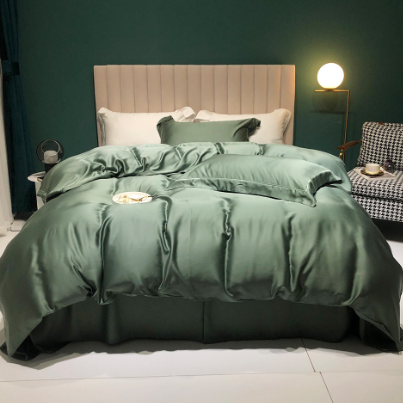 Sondeson Top Grade Bedding Set, 100% Mulberry Silk Healthy Skin-friendly Soft Anti-aging Product, Flat or Fitted