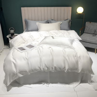 Sondeson Top Grade Bedding Set, 100% Mulberry Silk Healthy Skin-friendly Soft Anti-aging Product, Flat or Fitted