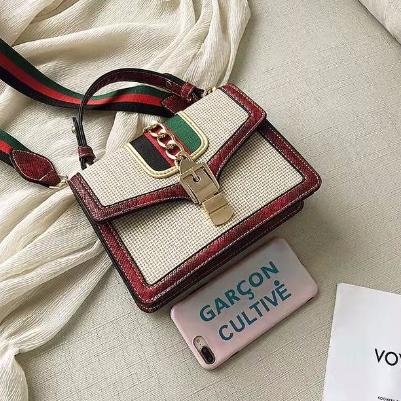 Small Crocodile Print Flap Bags, Leather 22*8*16cm/8.7*3.1*6.3in Luxury Big Capacity Strong Ware Print Flap, For Women