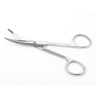 Surgical Scissors, Stainless Steel 14.5cm/5.7in Sharp Blades Easy to Clean Ergonomic Design, for Doctors
