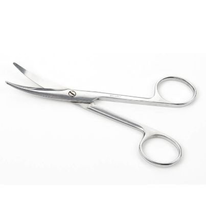 Surgical Scissors, Stainless Steel 14.5cm/5.7in Sharp Blades Easy to Clean Ergonomic Design, for Doctors