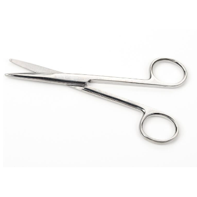 Surgical Scissors, Stainless Steel 14.5cm/5.7in Sharp Blades Easy to Clean Ergonomic Design, for Doctors