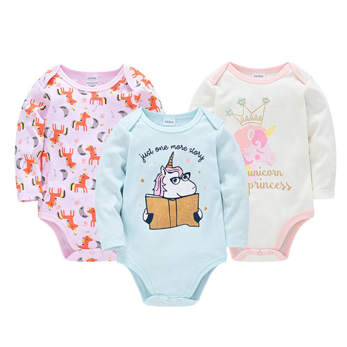 2022 New Baby Clothes Cotton Romper Set Long Sleeve Unisex Girl Boy Jumpsuit Boutique Toddler Newborn Babi Romper