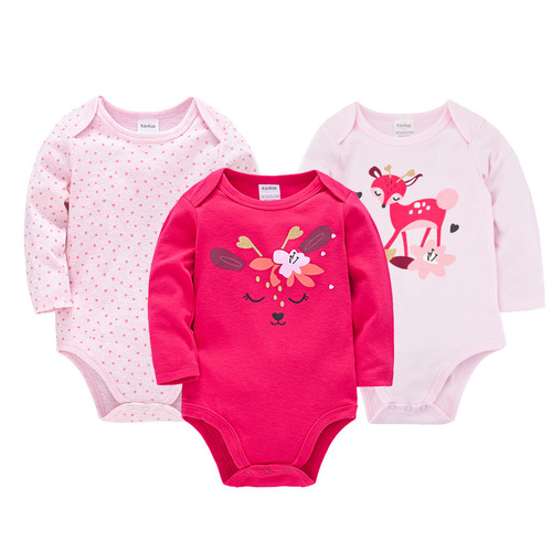 2022 New Baby Clothes Cotton Romper Set Long Sleeve Unisex Girl Boy Jumpsuit Boutique Toddler Newborn Babi Romper