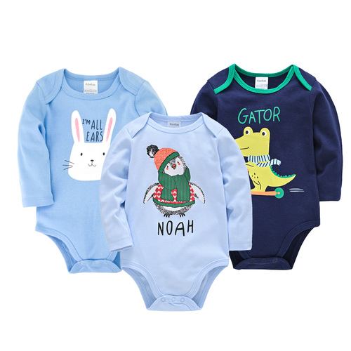 2022 New Baby Clothes Cotton Romper Set Long Sleeve Unisex Girl Boy Jumpsuit Boutique Toddler Newborn Babi Romper