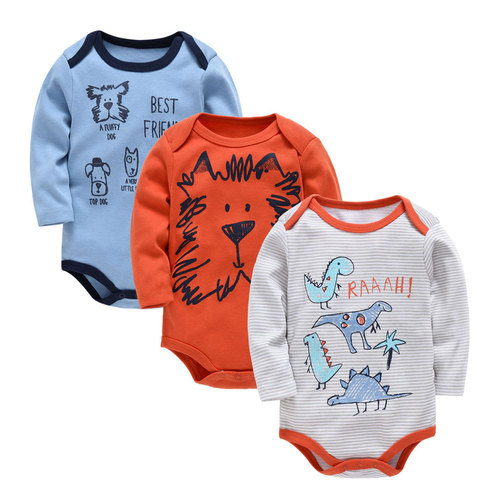 2022 New Baby Clothes Cotton Romper Set Long Sleeve Unisex Girl Boy Jumpsuit Boutique Toddler Newborn Babi Romper