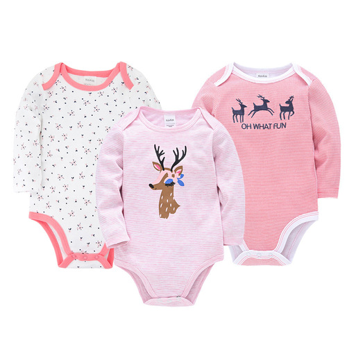 2022 New Baby Clothes Cotton Romper Set Long Sleeve Unisex Girl Boy Jumpsuit Boutique Toddler Newborn Babi Romper