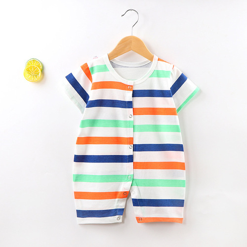 Summer Cotton Baby Romper Onesie Unisex Newborn Infant Clothing for Girls & Boys