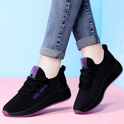 slides  sneakers sneakers slides zapatillas Women's flying knitting mesh shoes