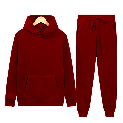 Men's Hoodie Sweatshirt Set Casual Sportswear