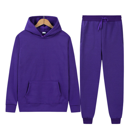 Men's Hoodie Sweatshirt Set Casual Sportswear