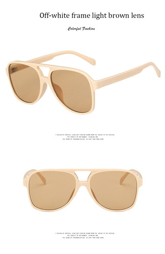 Women Fashion Sun Glasses 2023 Classic Vintage Aviation Sunglasses for Women Men Large Frame Retro 70s Sunglasses Female