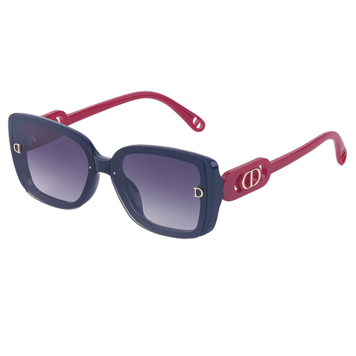 2023 china fashion designer square sunglasses women's trend D word cut edge sunglasses women square sunglasses