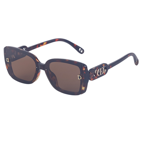 2023 china fashion designer square sunglasses women's trend D word cut edge sunglasses women square sunglasses