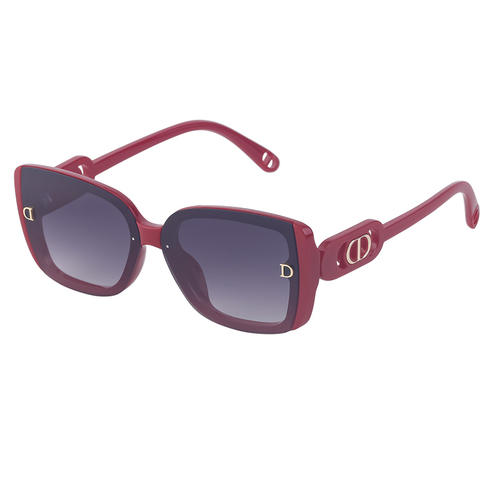 2023 china fashion designer square sunglasses women's trend D word cut edge sunglasses women square sunglasses