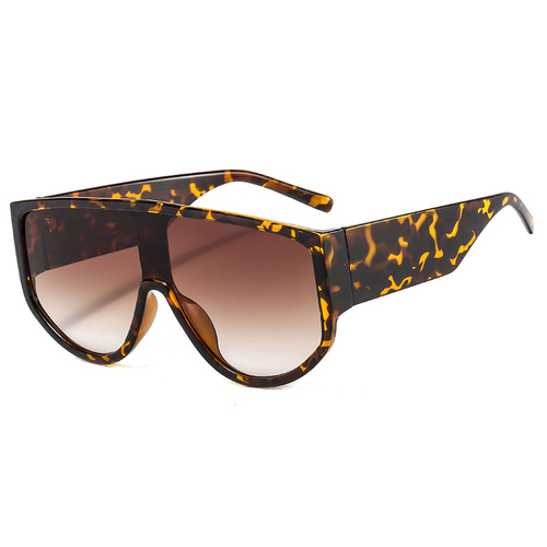 Twooo 9095 Summer Shades One Lens Oversized Hip Hop Glasses Women Designer Sunglasses