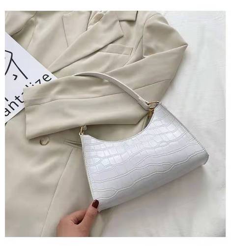 Fashion Exquisite Shopping Bag Retro Casual Women Totes Shoulder Bags Female Leather Solid Color Chain Handbag