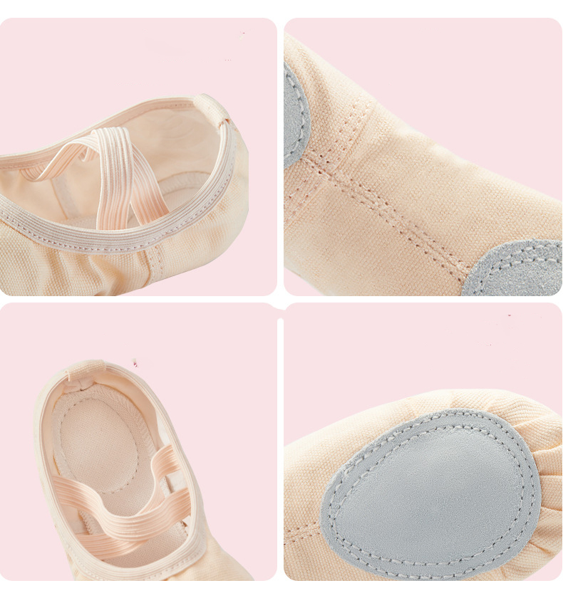 cheap Soft Sole Dance Shoes leather canvas children girls women jazz pole latin dance shoes kids ballet dance shoes