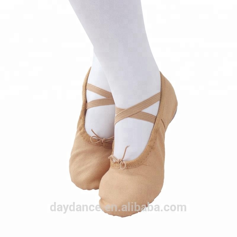 Canvas Split Sole Dance Shoes Women Ballet Shoes