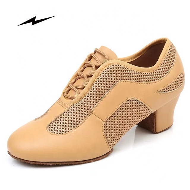 Heel 3.5CM Canvas Teacher Dance Shoes Practice Dance Shoes