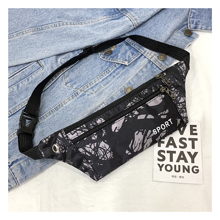 New waist bag men's simple fashion casual color trend chest bag messenger welcome to buy