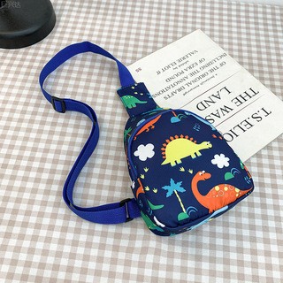 Hot Selling Cute Dinosaur Unicorn Print Coin Purse New Boys and Girls Kids Purse Waist Chest Bag