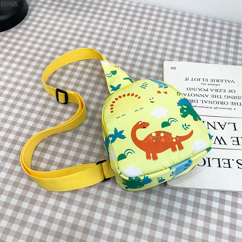 Hot Selling Cute Dinosaur Unicorn Print Coin Purse New Boys and Girls Kids Purse Waist Chest Bag