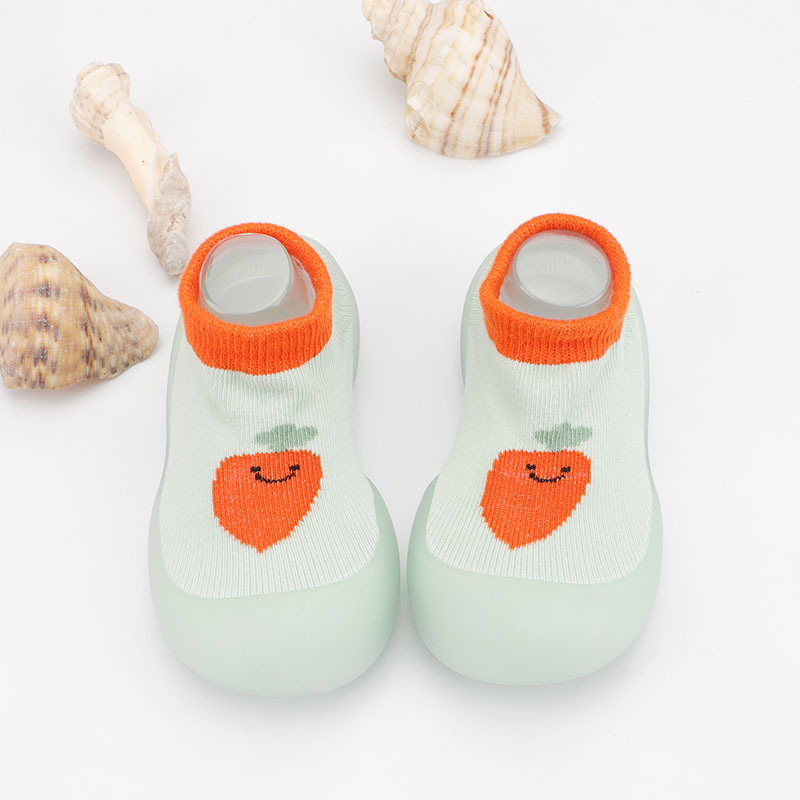 2023 new YL   breathable cartoon pattern Rubber Soles  Kids Shoes anti-slip for Toddler Baby Girl Boy first wal