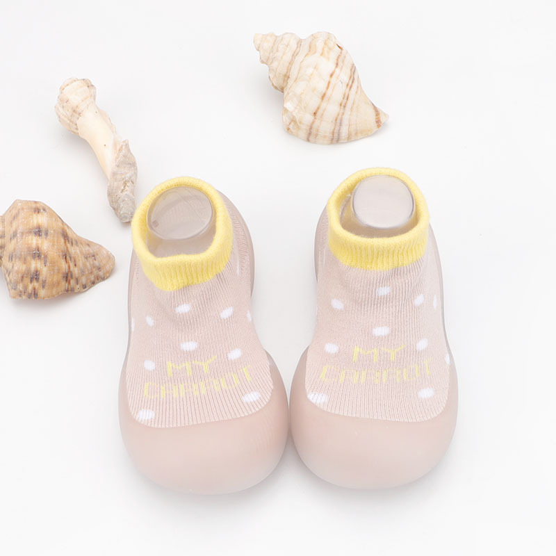 2023 new YL   breathable cartoon pattern Rubber Soles  Kids Shoes anti-slip for Toddler Baby Girl Boy first wal